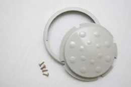 Kit Anel e Tampa do Pedal Cinza Clssico - Original DABI